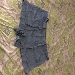 LOFT denim shorts
